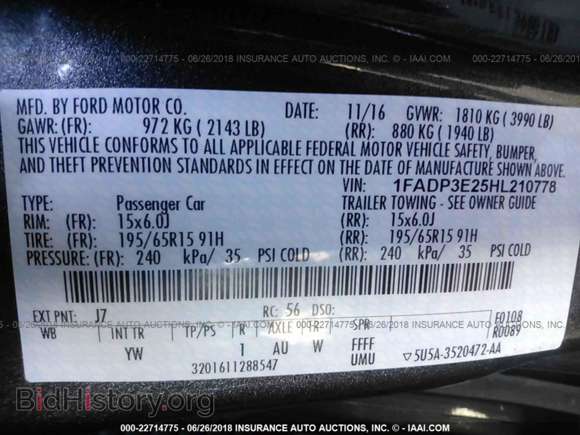 2017 Ford Focus - VIN: 1FADP3E25HL210778 - Photo 9