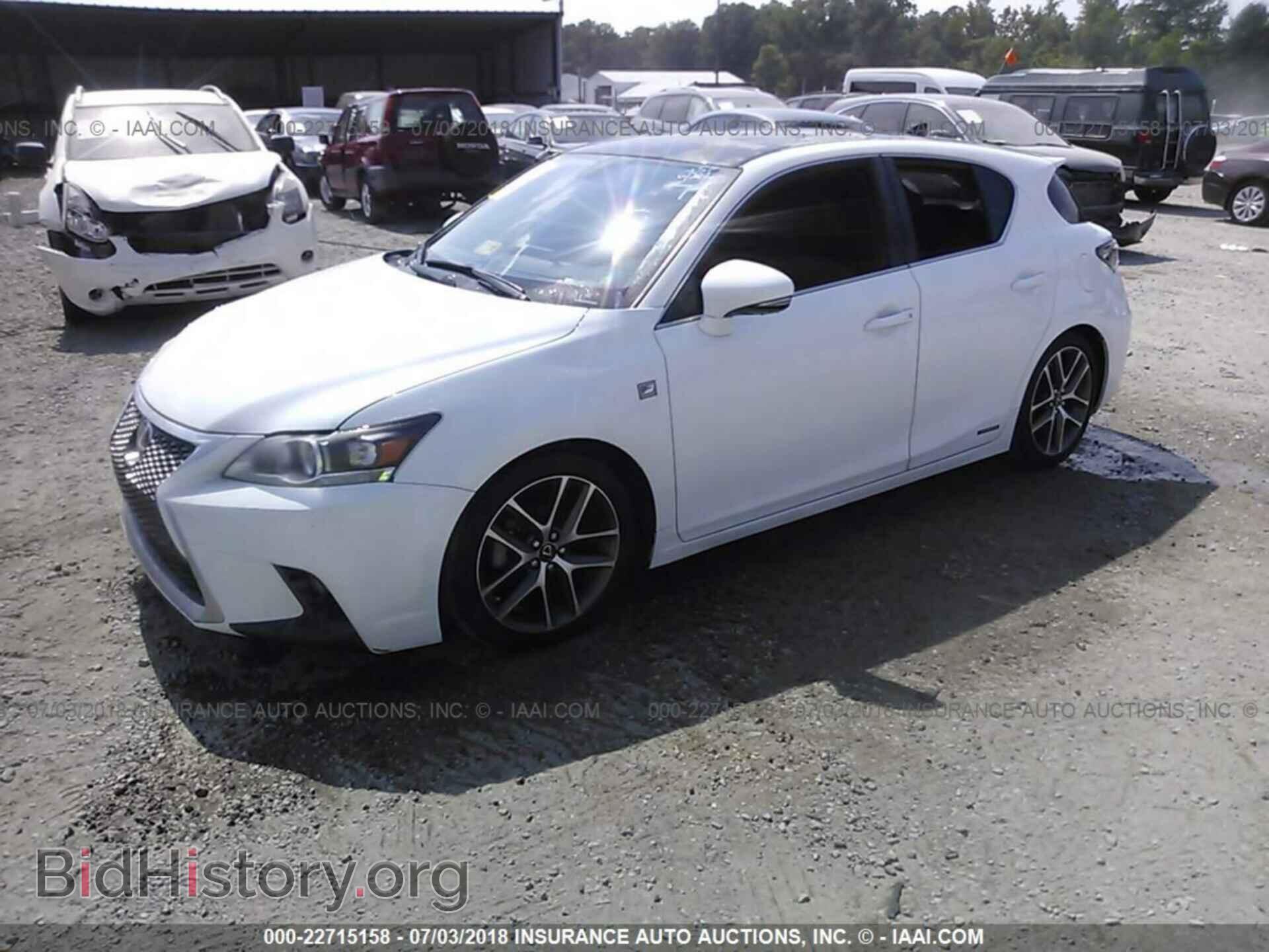 2015 Lexus Ct - VIN: JTHKD5BH7F2218171 - Photo 2