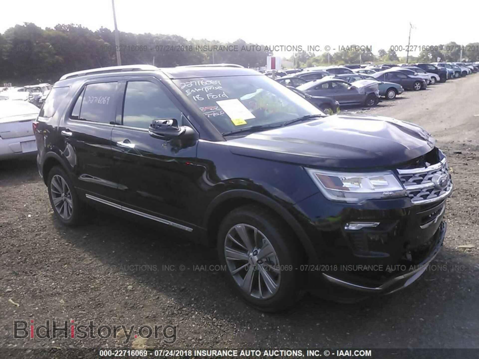Фотография 1FM5K8F81JGB66303 - Ford Explorer 2018