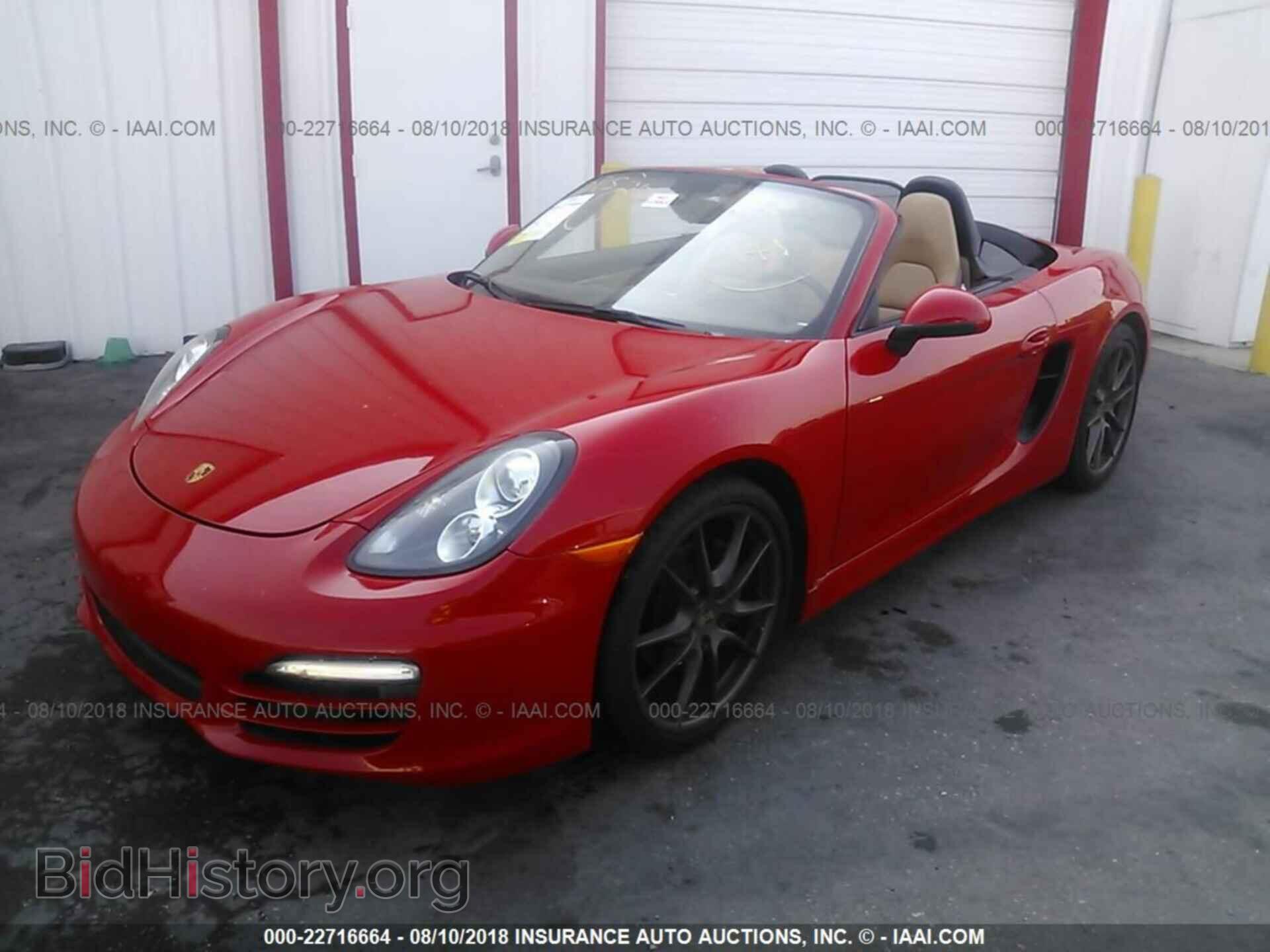 2014 Porsche Boxster - VIN: WP0CA2A82EK120176 - Photo 2