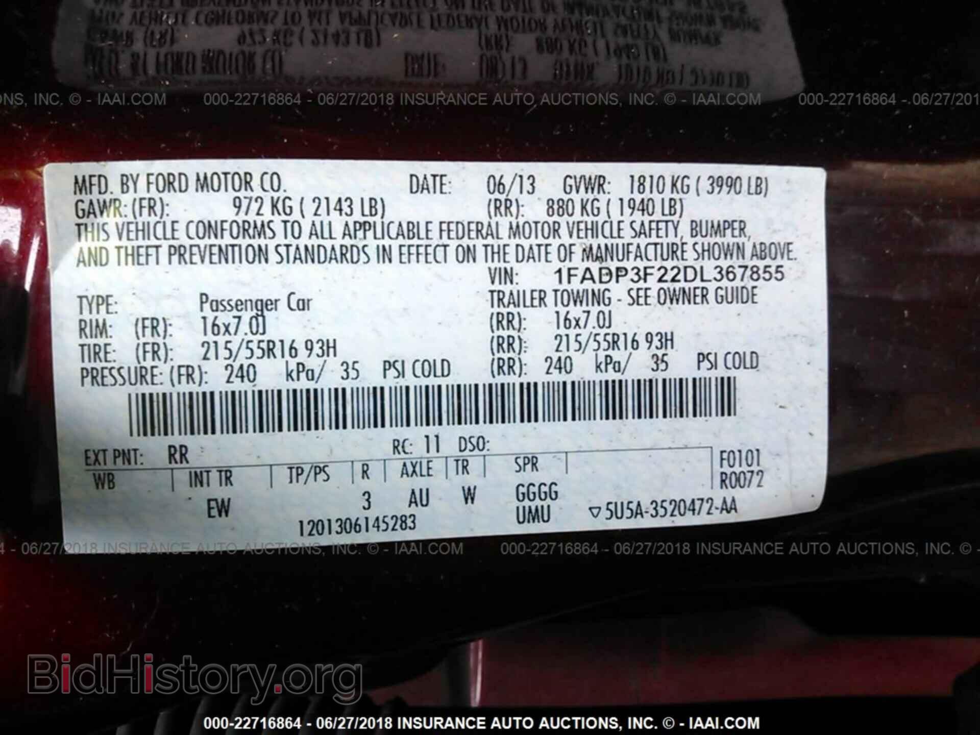 2013 Ford Focus - VIN: 1FADP3F22DL367855 - Photo 9