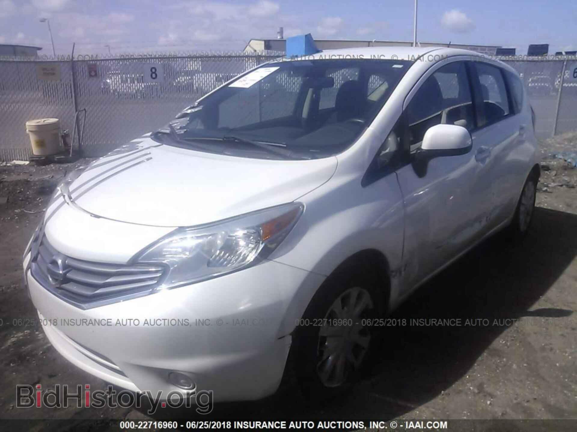 2014 Nissan Versa note - VIN: 3N1CE2CP0EL397614 - Фото 2