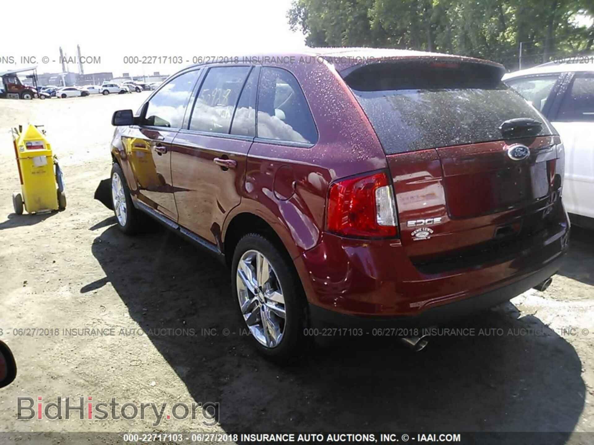 2014 Ford Edge - VIN: 2FMDK3JC8EBB53796 - Фото 3