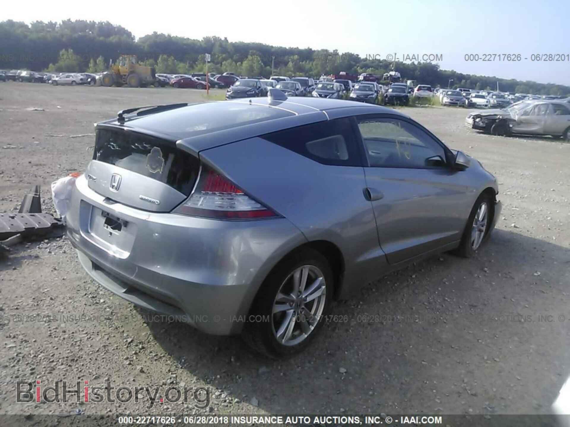 2011 Honda Cr-z - VIN: JHMZF1D60BS014867 - Фото 4