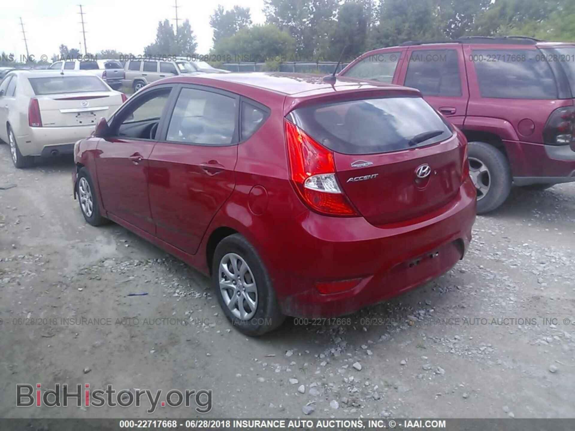2013 HYUNDAI ACCENT - VIN: KMHCT5AE7DU085215 - Фото 3