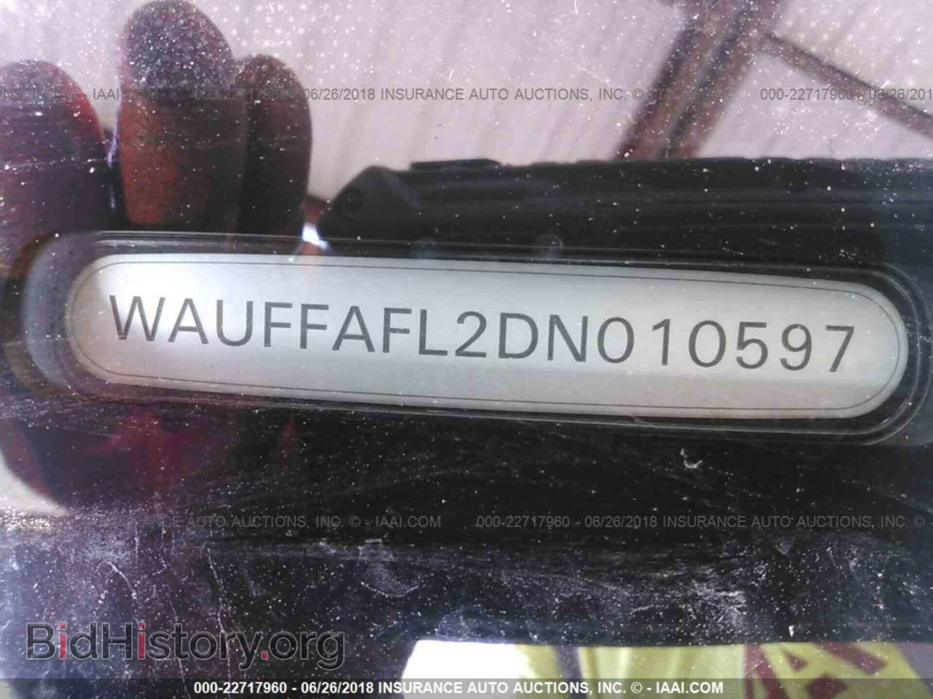2013 Audi A4 - VIN: WAUFFAFL2DN010597 - Фото 9