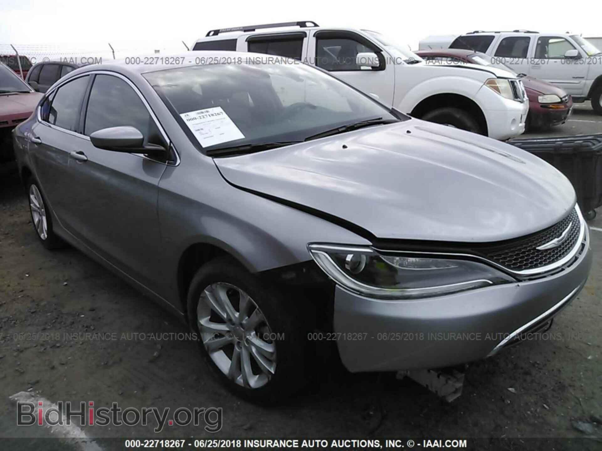 Фотография 1C3CCCAB3HN505247 - Chrysler 200 2017