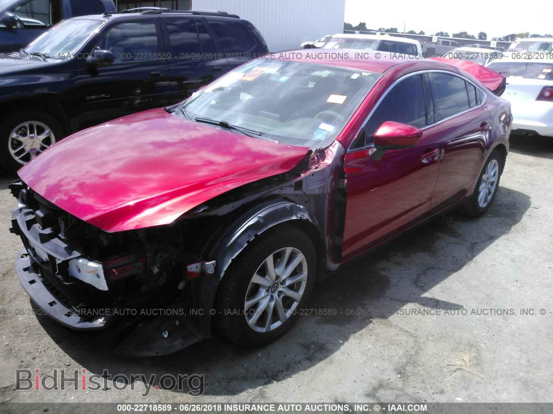 2016 Mazda 6 - VIN: JM1GJ1U57G1429101 - Фото 2