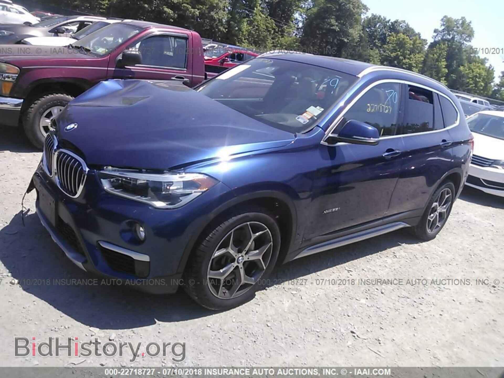 2016 BMW X1 - VIN: WBXHT3C38GP887742 - Фото 2