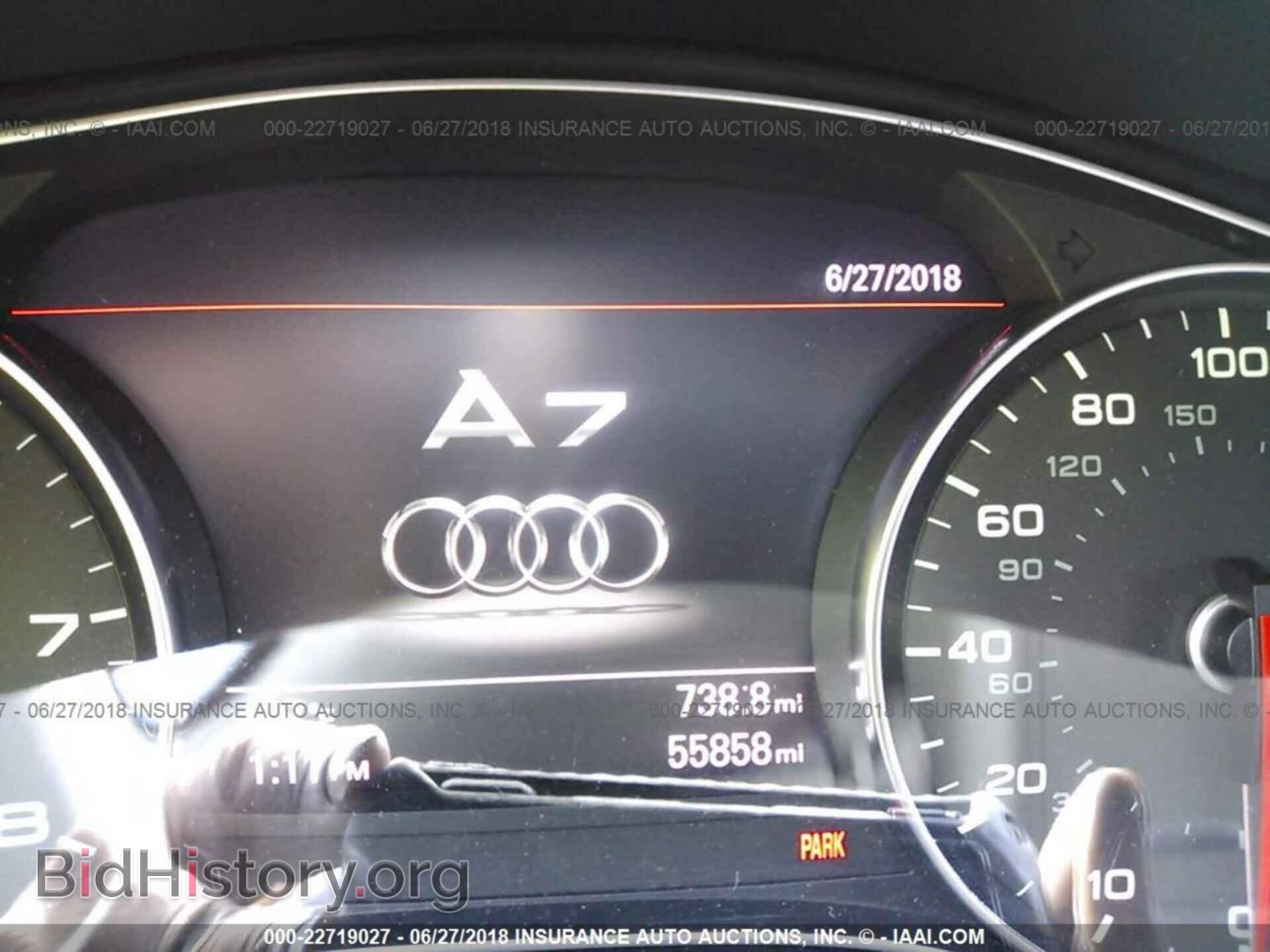 2013 Audi A7 - VIN: WAU2GAFC3DN064891 - Фото 7