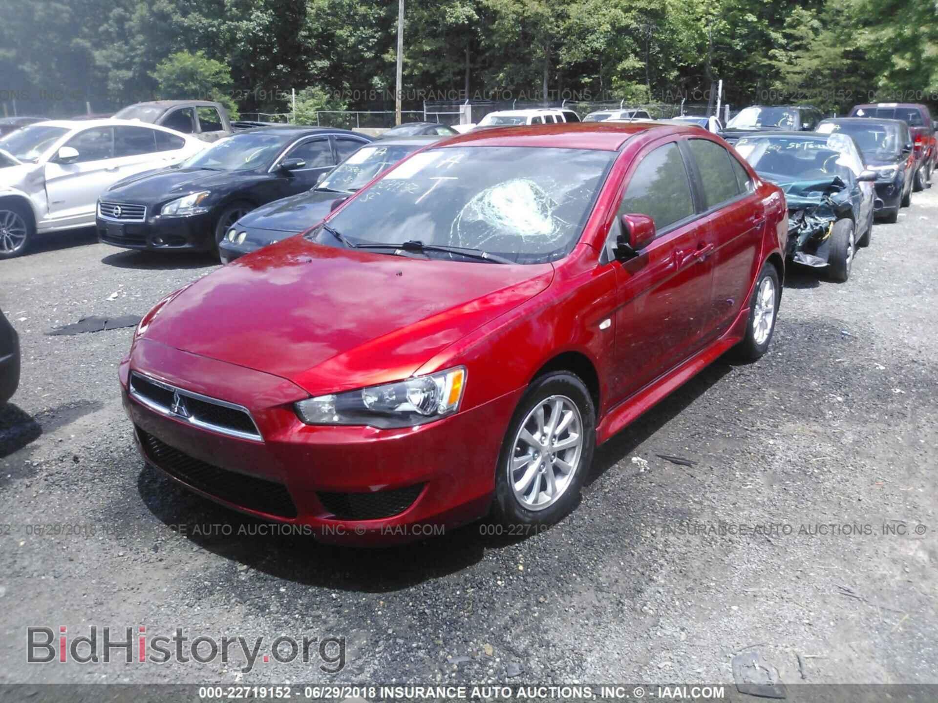 2014 Mitsubishi Lancer - VIN: JA32U2FU4EU014792 - Фото 2