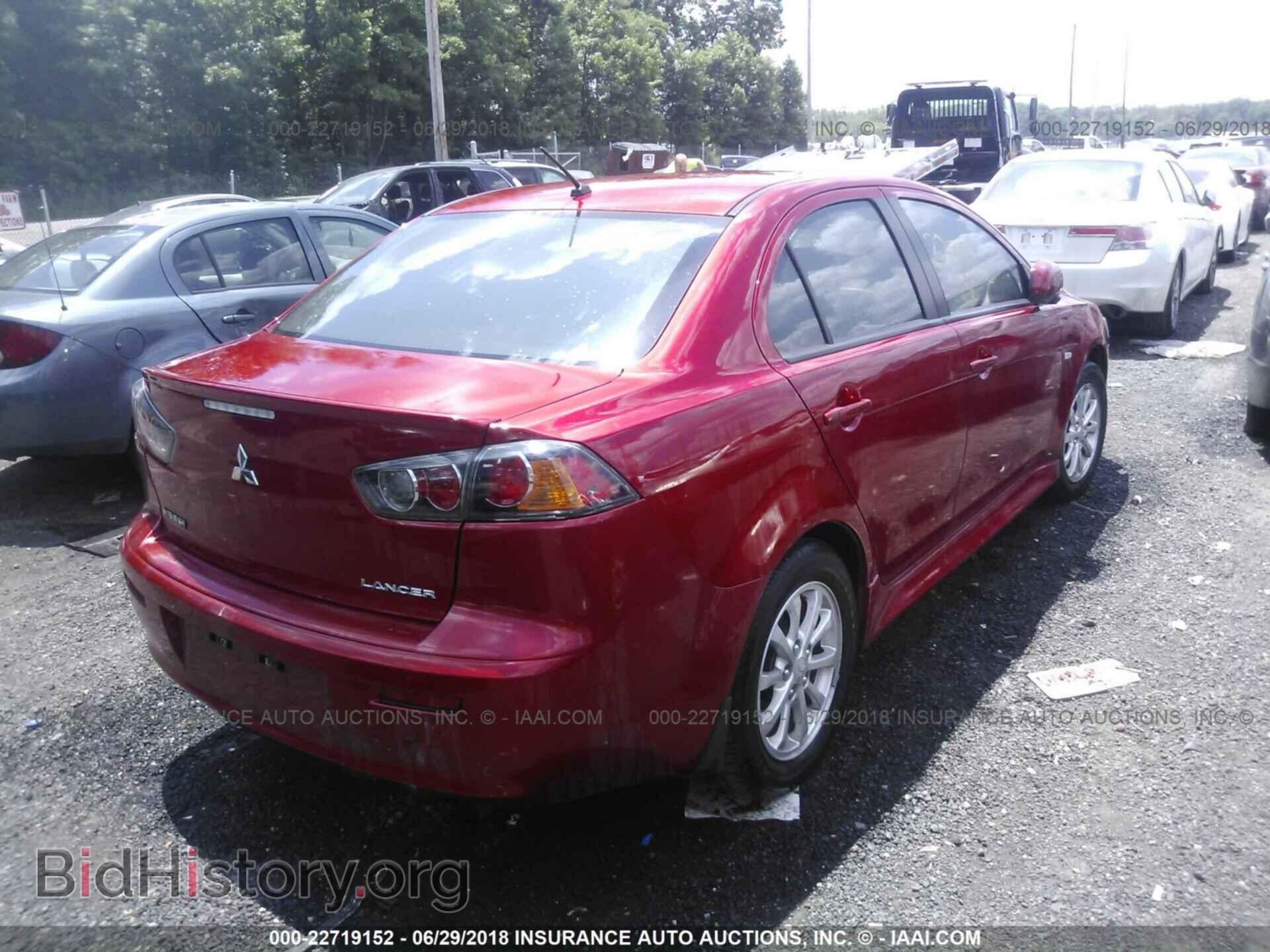 2014 Mitsubishi Lancer - VIN: JA32U2FU4EU014792 - Фото 4