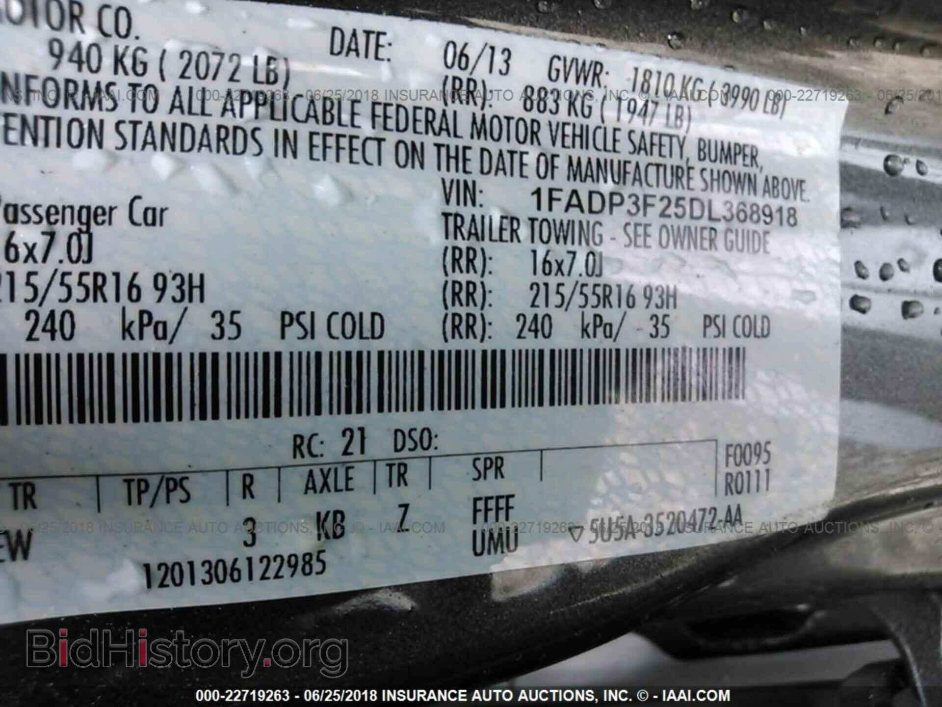 2013 Ford Focus - VIN: 1FADP3F25DL368918 - Photo 9