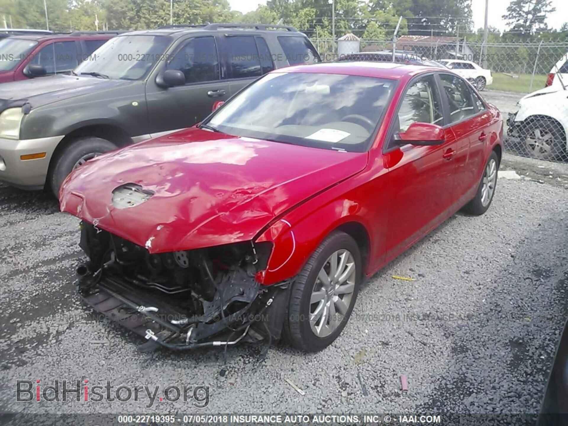 2012 Audi A4 - VIN: WAUAFAFL7CA115586 - Фото 2