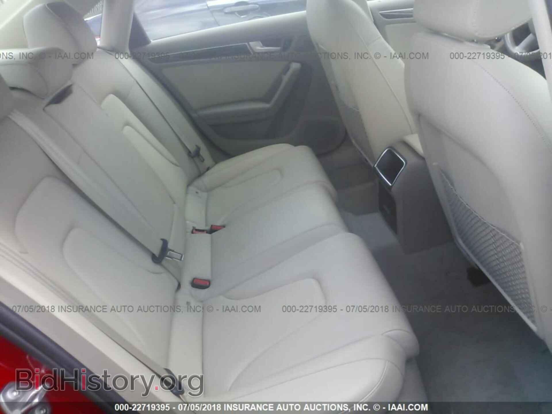 2012 Audi A4 - VIN: WAUAFAFL7CA115586 - Фото 8