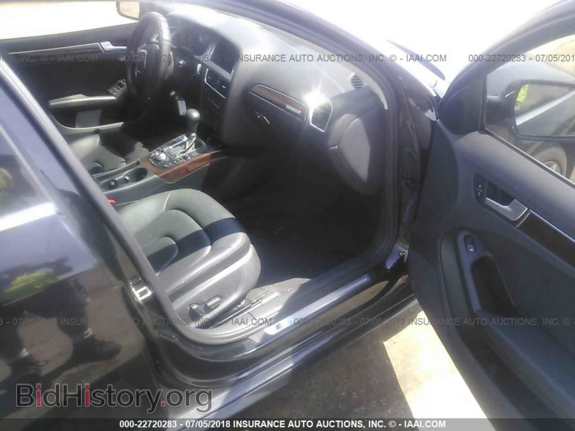2012 Audi A4 - VIN: WAUFFAFL9CA116549 - Photo 5