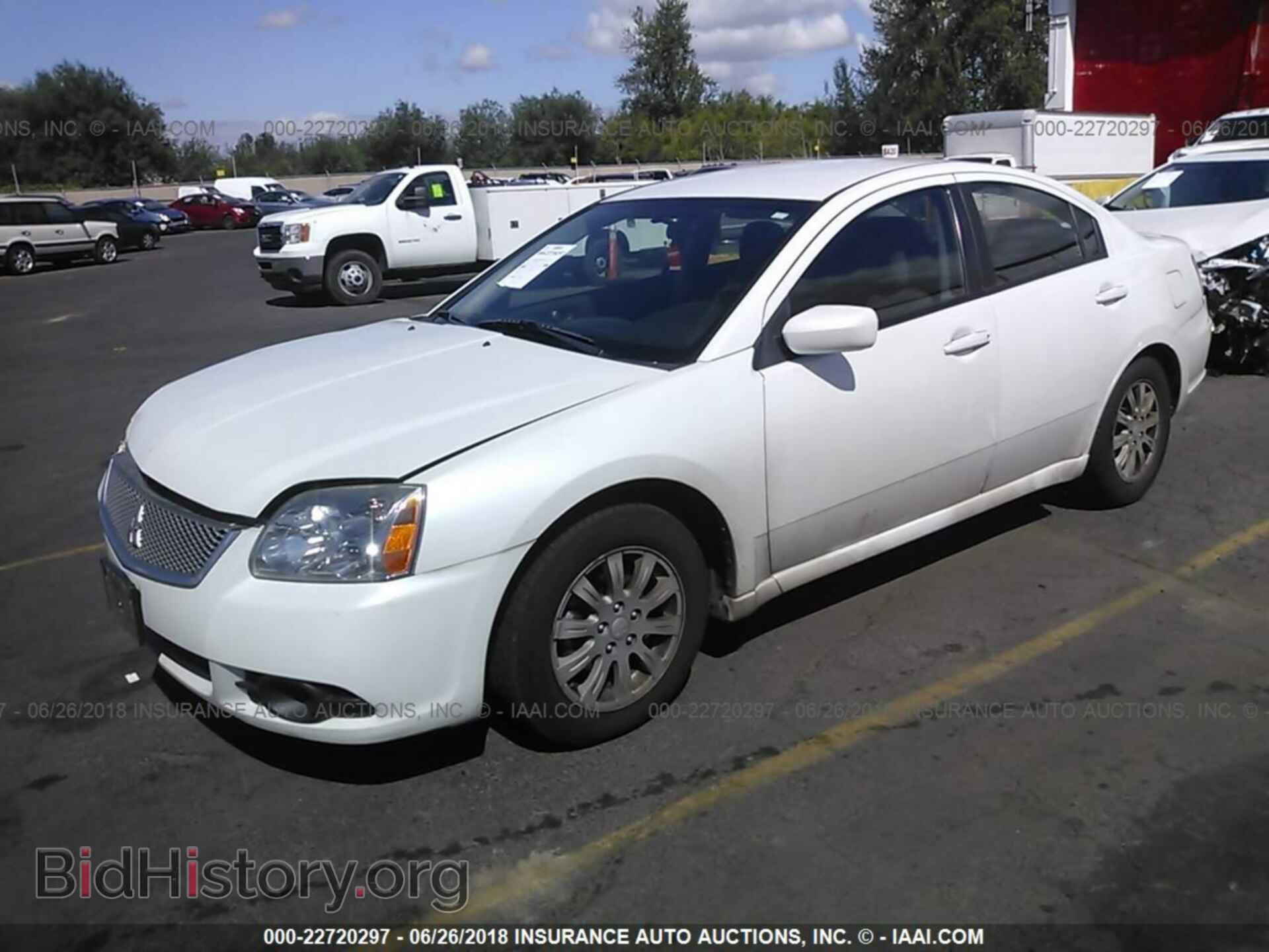 2012 Mitsubishi Galant - VIN: 4A32B2FF0CE019372 - Фото 2