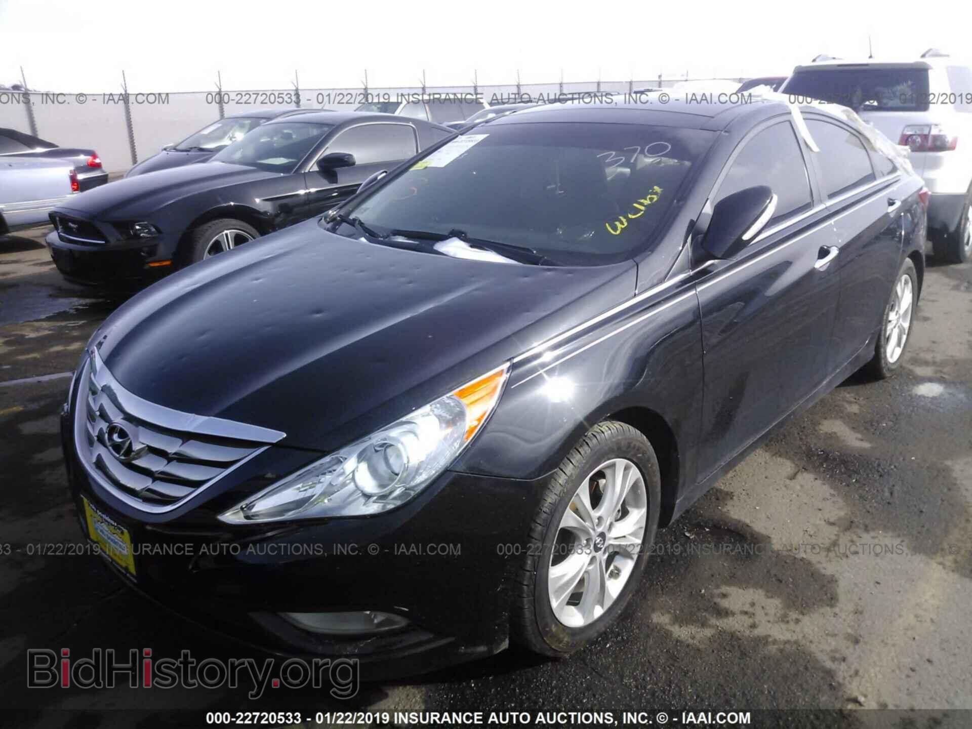 2012 HYUNDAI SONATA - VIN: 5NPEC4AC8CH429844 - Фото 2