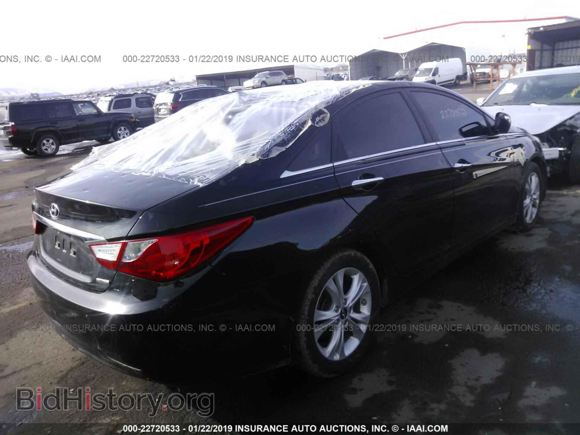 2012 HYUNDAI SONATA - VIN: 5NPEC4AC8CH429844 - Фото 4