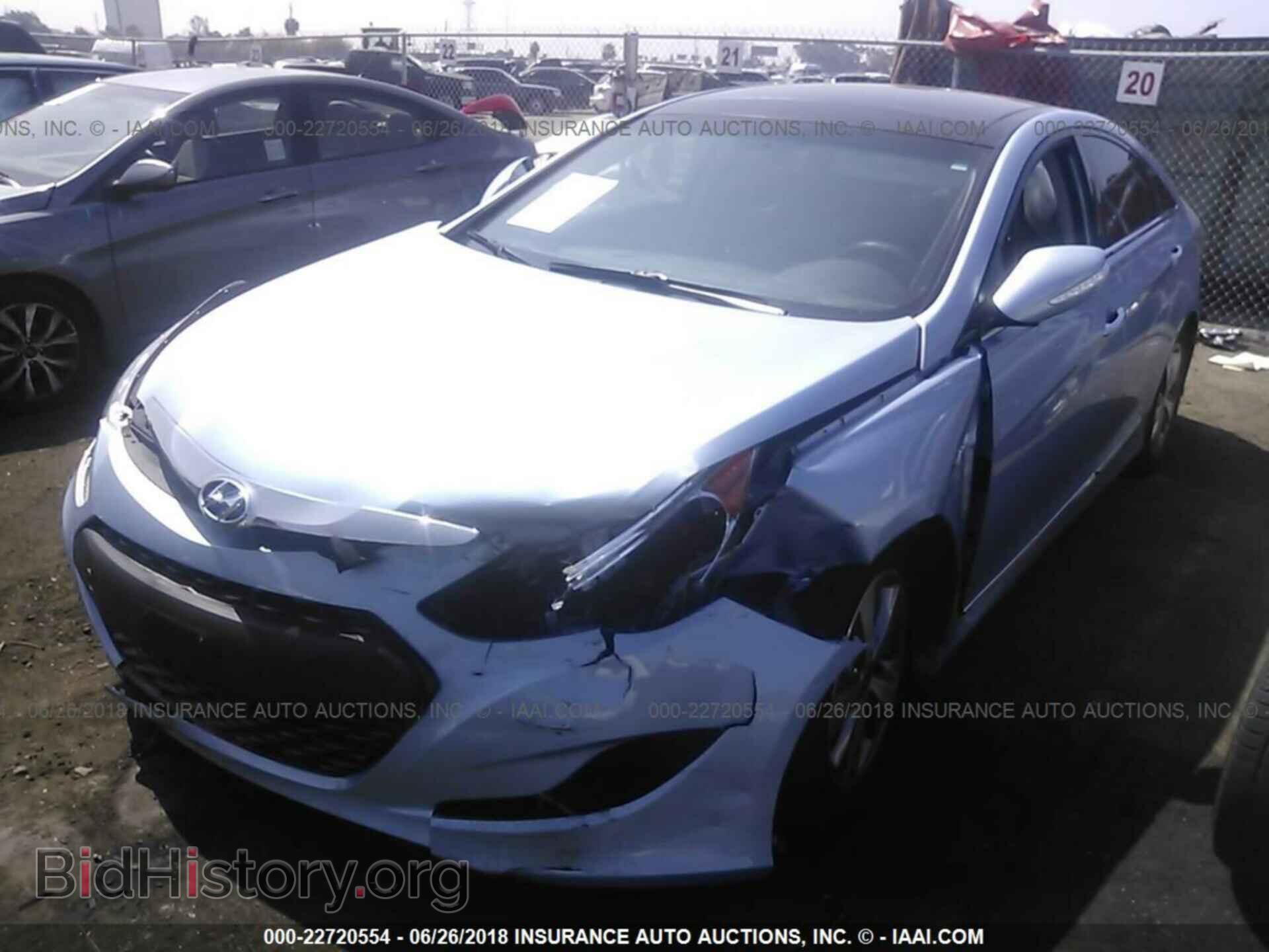 2012 Hyundai Sonata - VIN: KMHEC4A44CA055552 - Фото 2