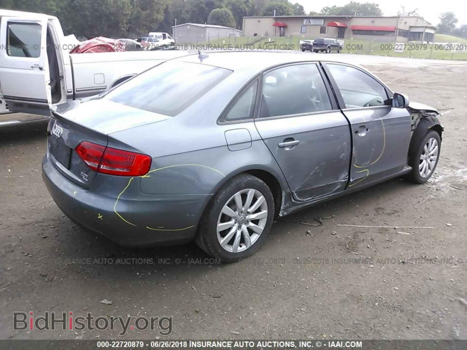 2012 Audi A4 - VIN: WAUBFAFL2CN020186 - Photo 4
