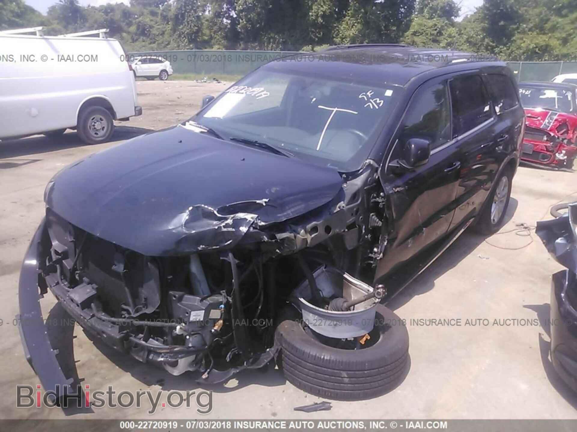 2013 Dodge Durango - VIN: 1C4RDJAG6DC672243 - Фото 2