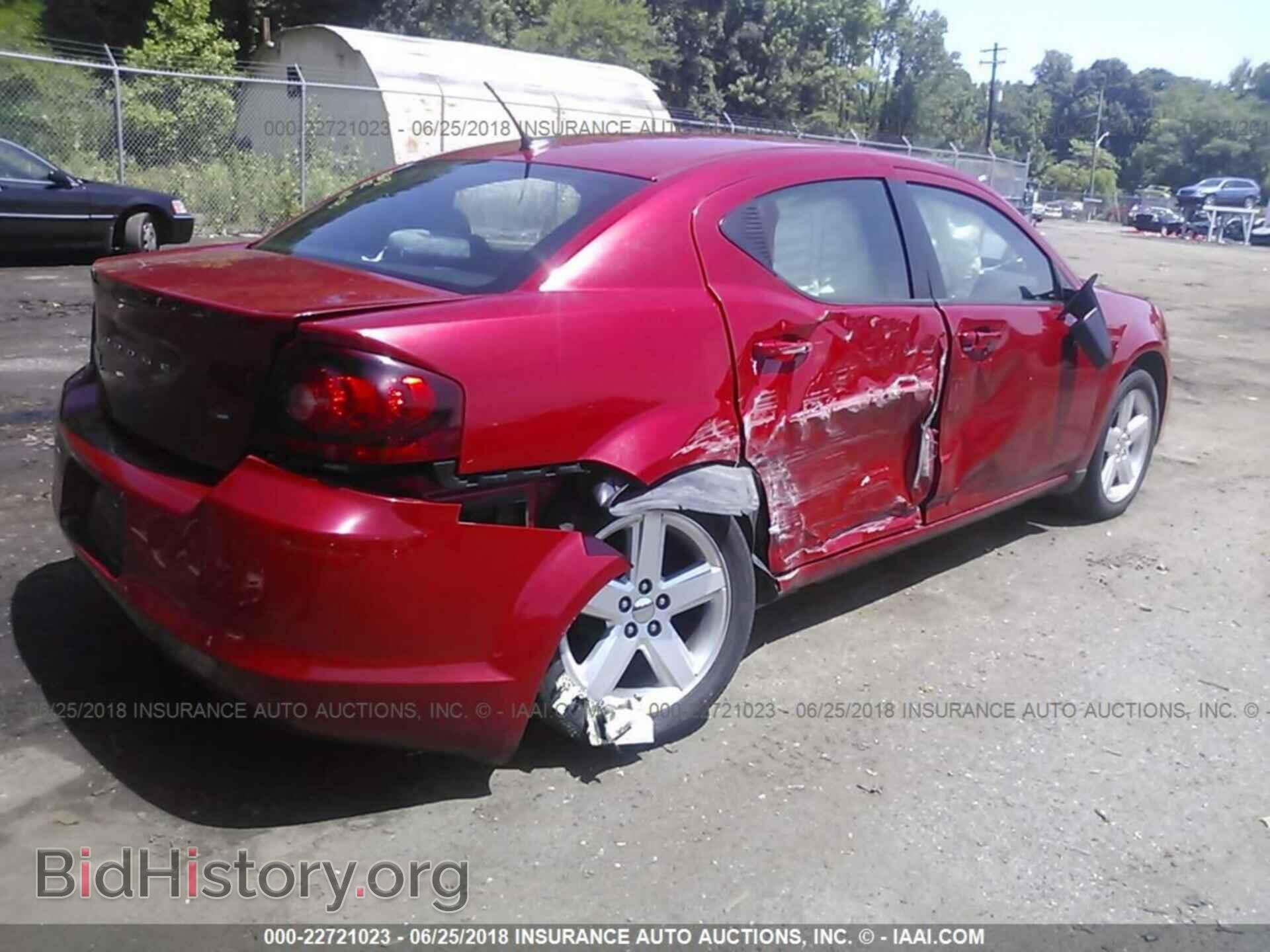 2013 Dodge Avenger - VIN: 1C3CDZAB9DN535184 - Фото 4