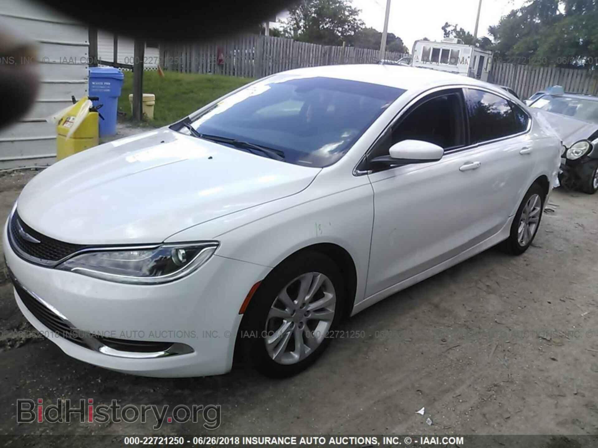 2016 CHRYSLER 200 - VIN: 1C3CCCAB8GN167682 - Фото 2