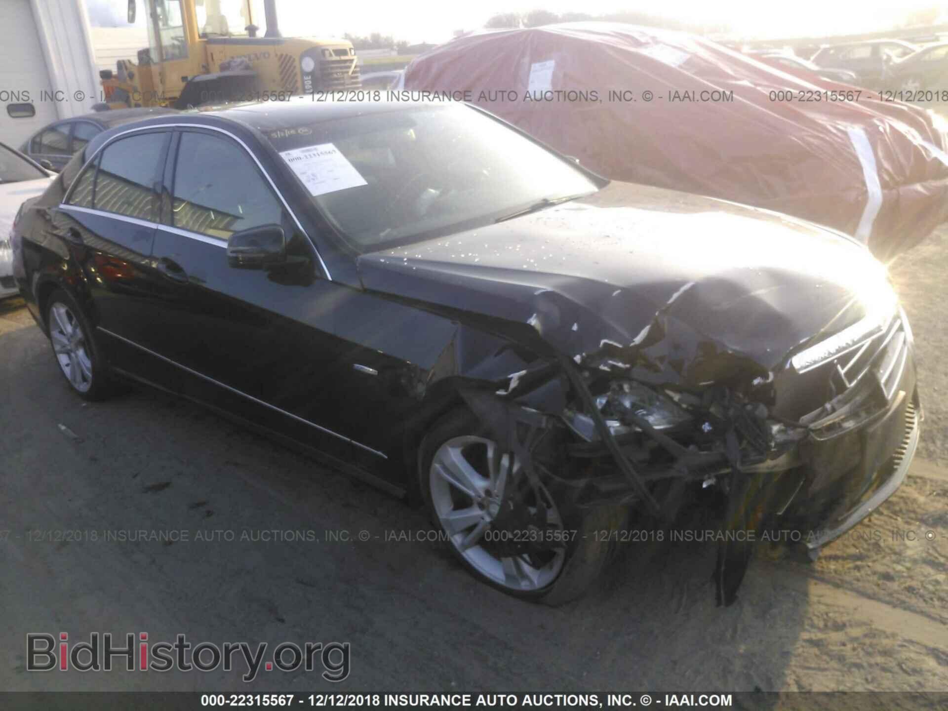 Photo WDDHF8JBXCA600013 - MERCEDES-BENZ E 2012