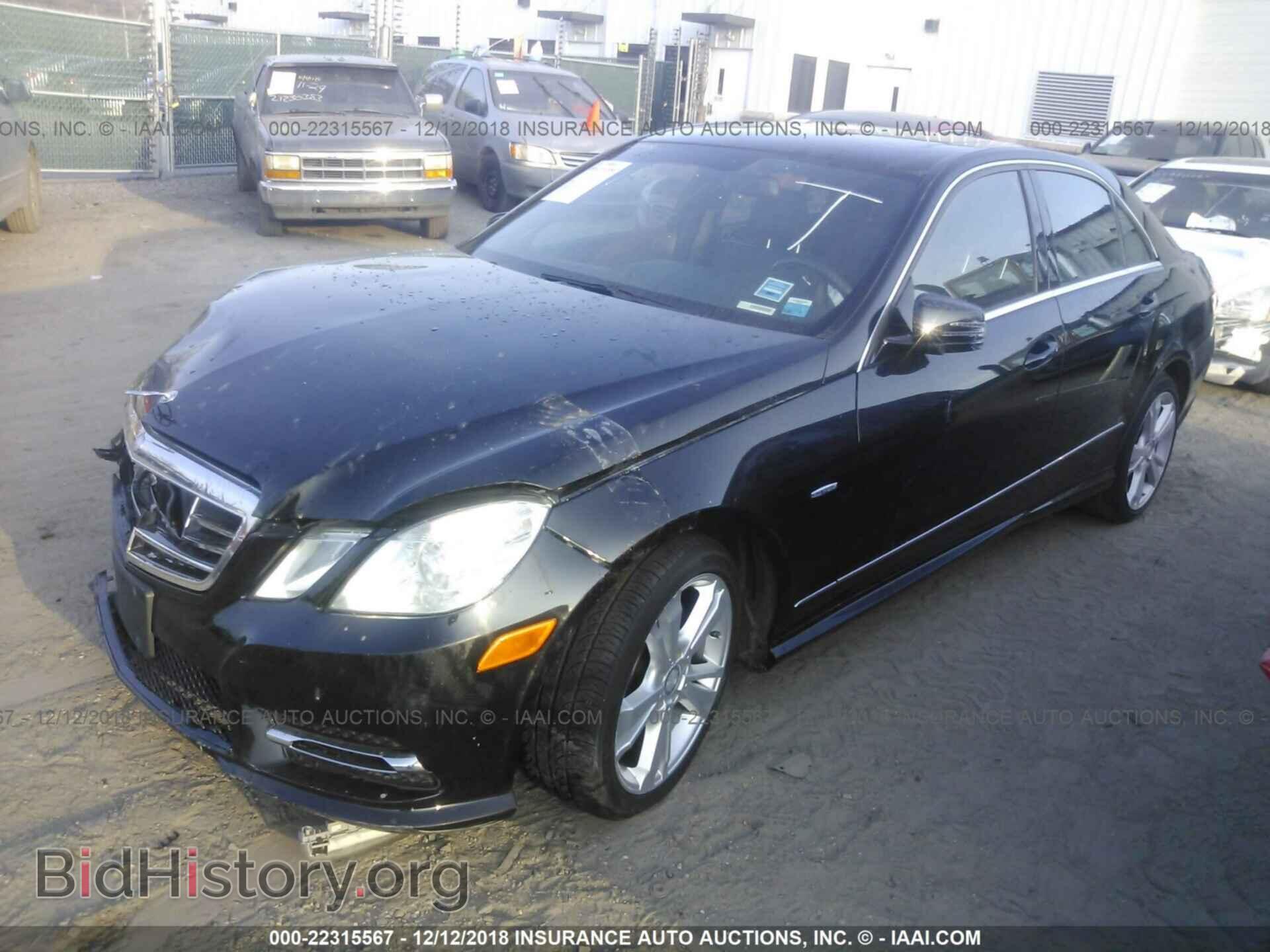 2012 MERCEDES-BENZ E - VIN: WDDHF8JBXCA600013 - Фото 2