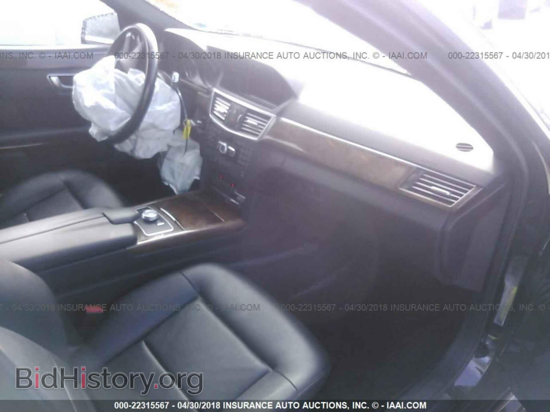 2012 MERCEDES-BENZ E - VIN: WDDHF8JBXCA600013 - Фото 5