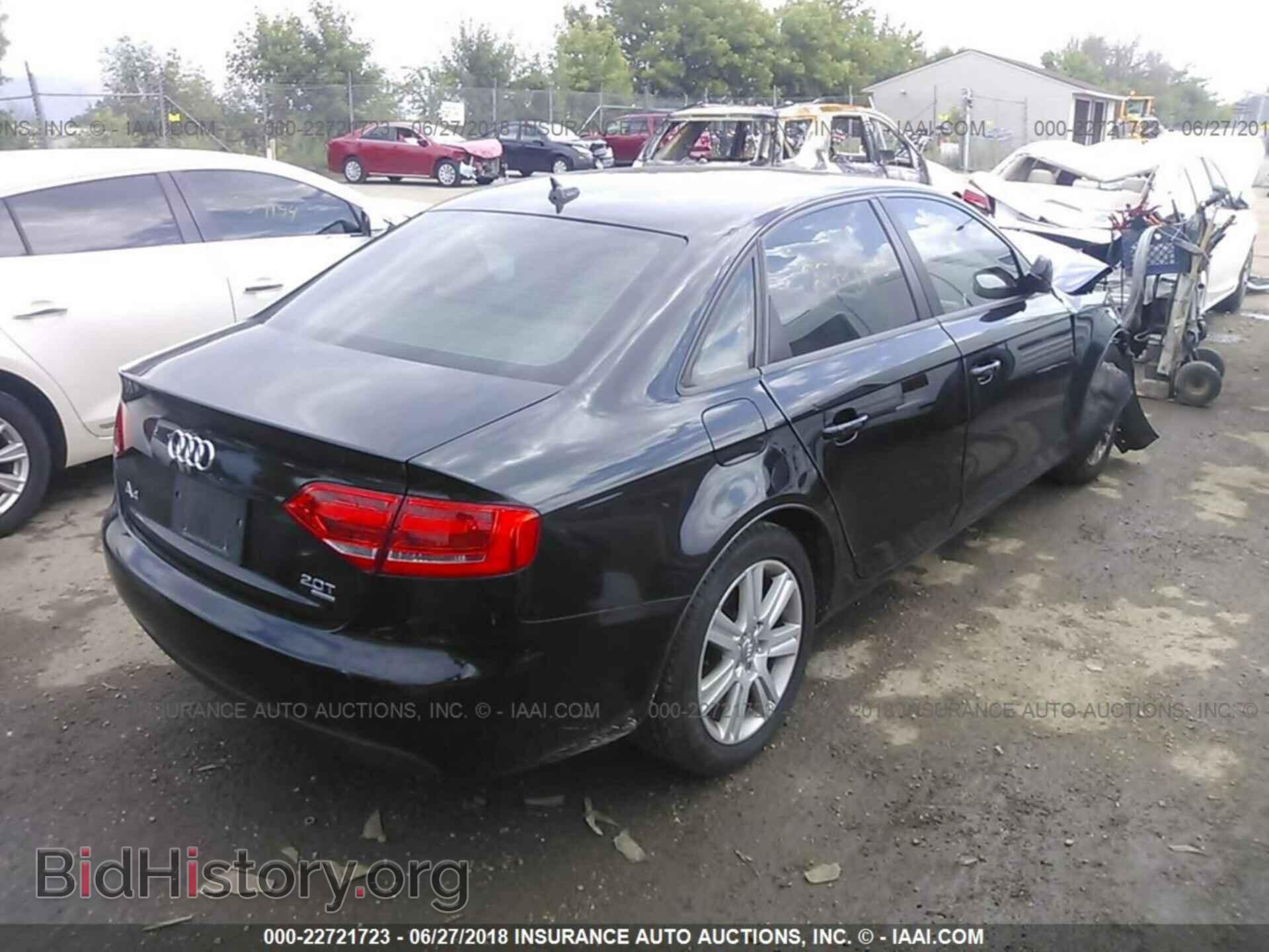 2011 Audi A4 - VIN: WAUBFAFLXBN027577 - Photo 4