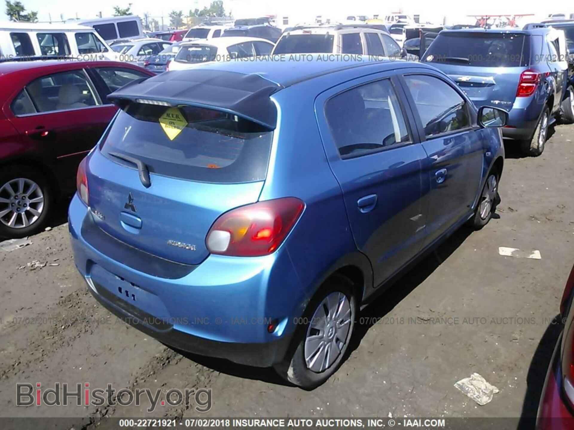 2014 Mitsubishi Mirage - VIN: ML32A3HJ3EH019884 - Фото 4