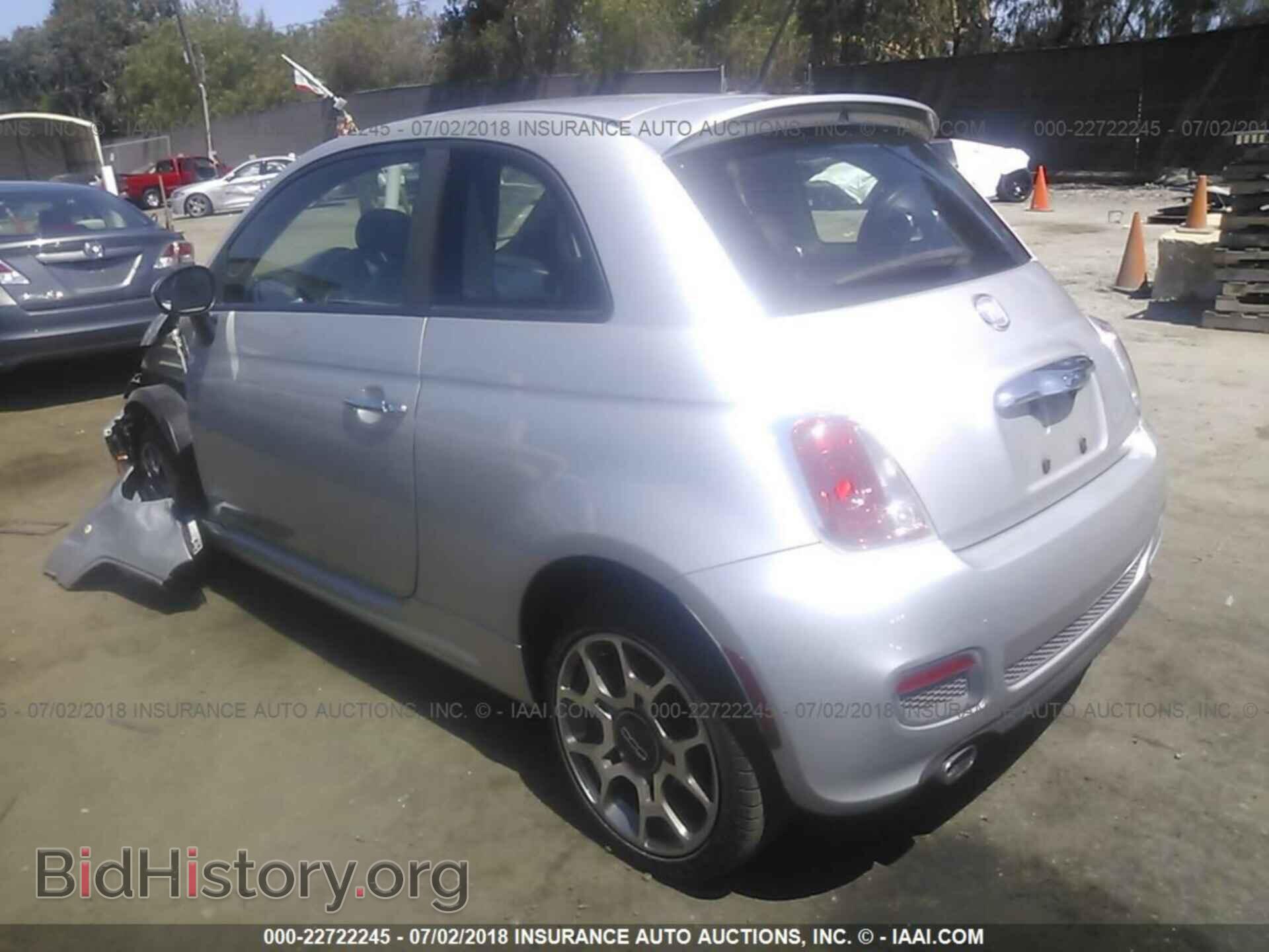 2012 Fiat 500 - VIN: 3C3CFFBR2CT126012 - Фото 3