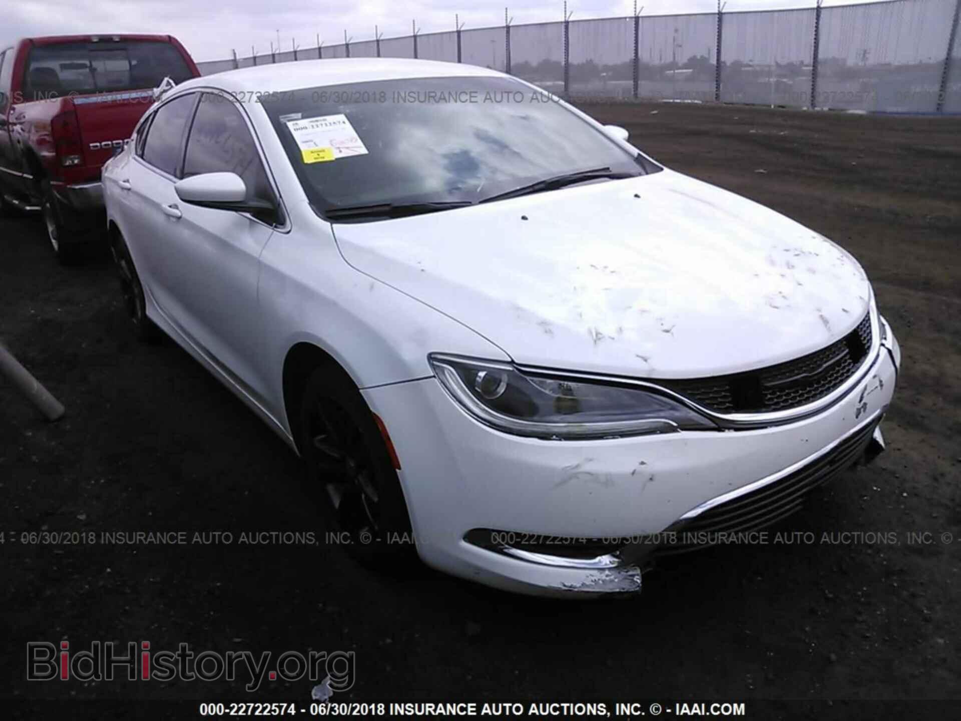 Фотография 1C3CCCAB2FN645044 - Chrysler 200 2015