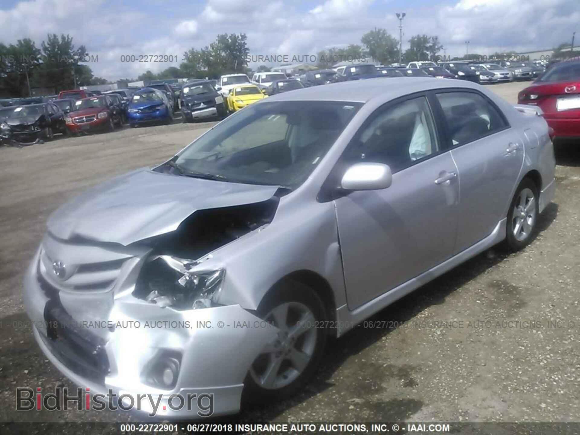 2013 Toyota Corolla - VIN: 5YFBU4EE3DP182202 - Фото 2
