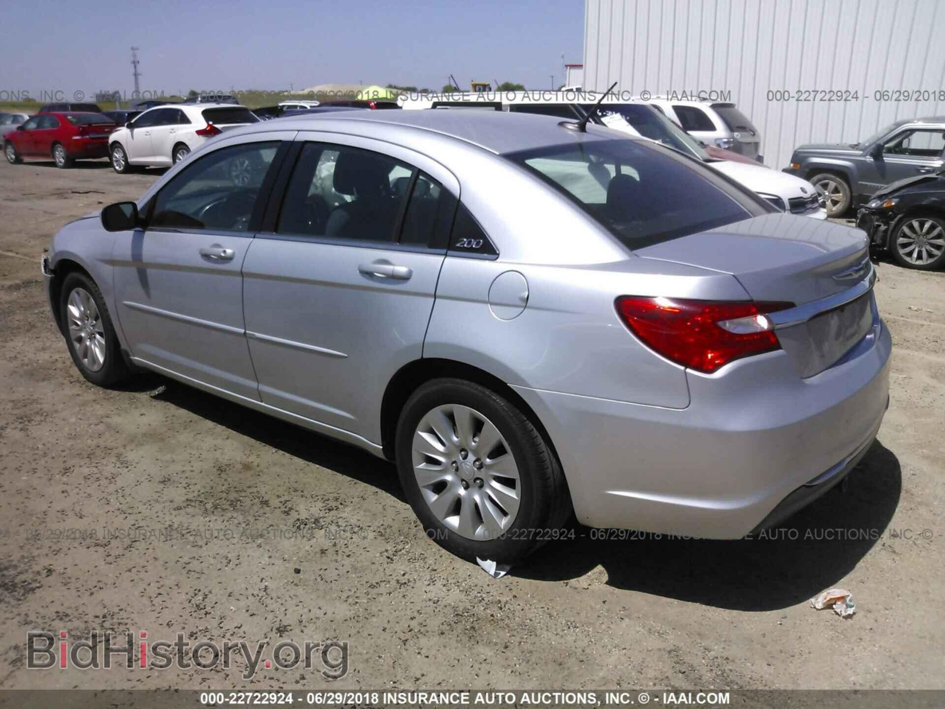 2012 Chrysler 200 - VIN: 1C3CCBAB1CN191715 - Фото 3