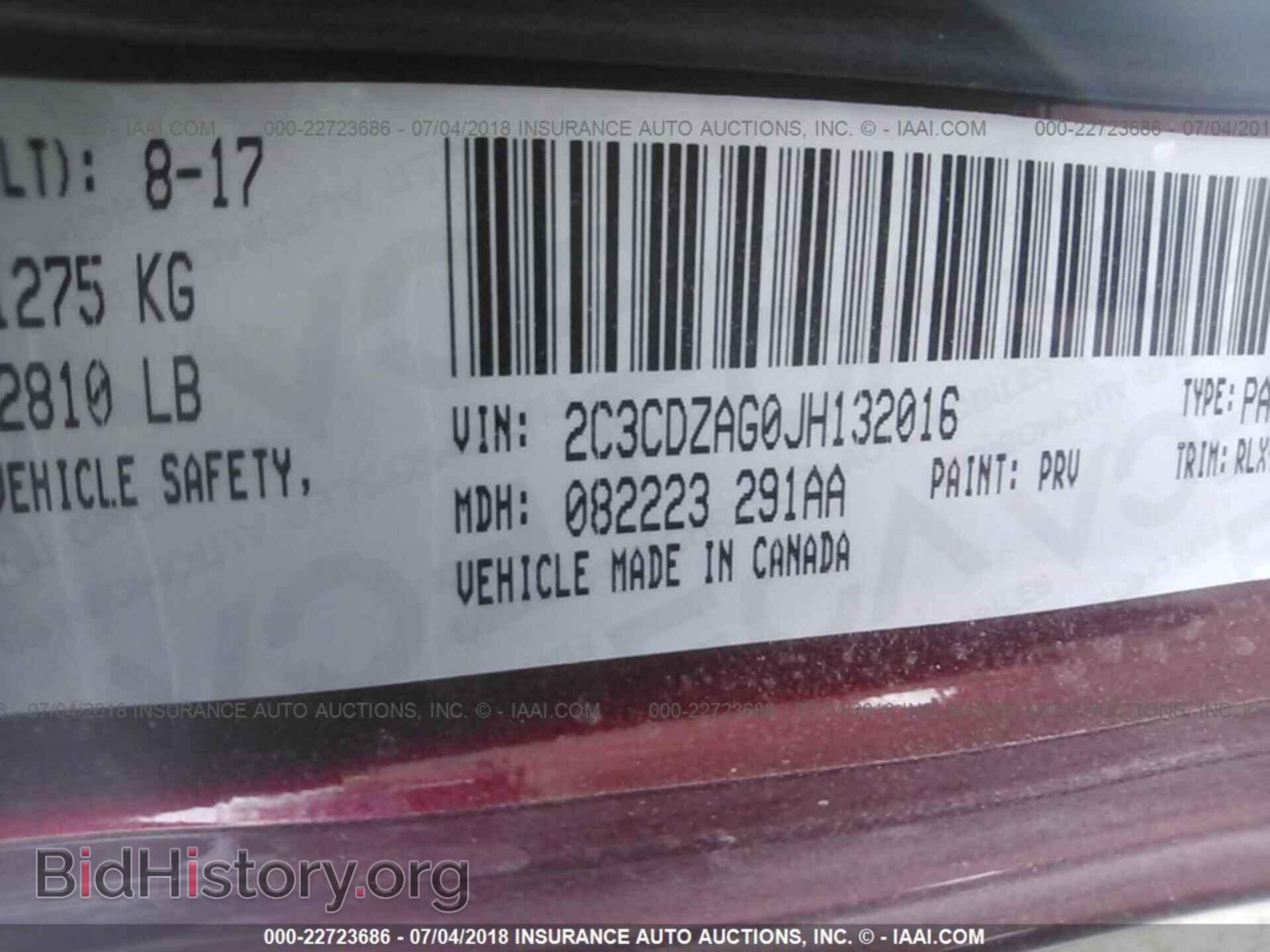2018 Dodge Challenger - VIN: 2C3CDZAG0JH132016 - Photo 9