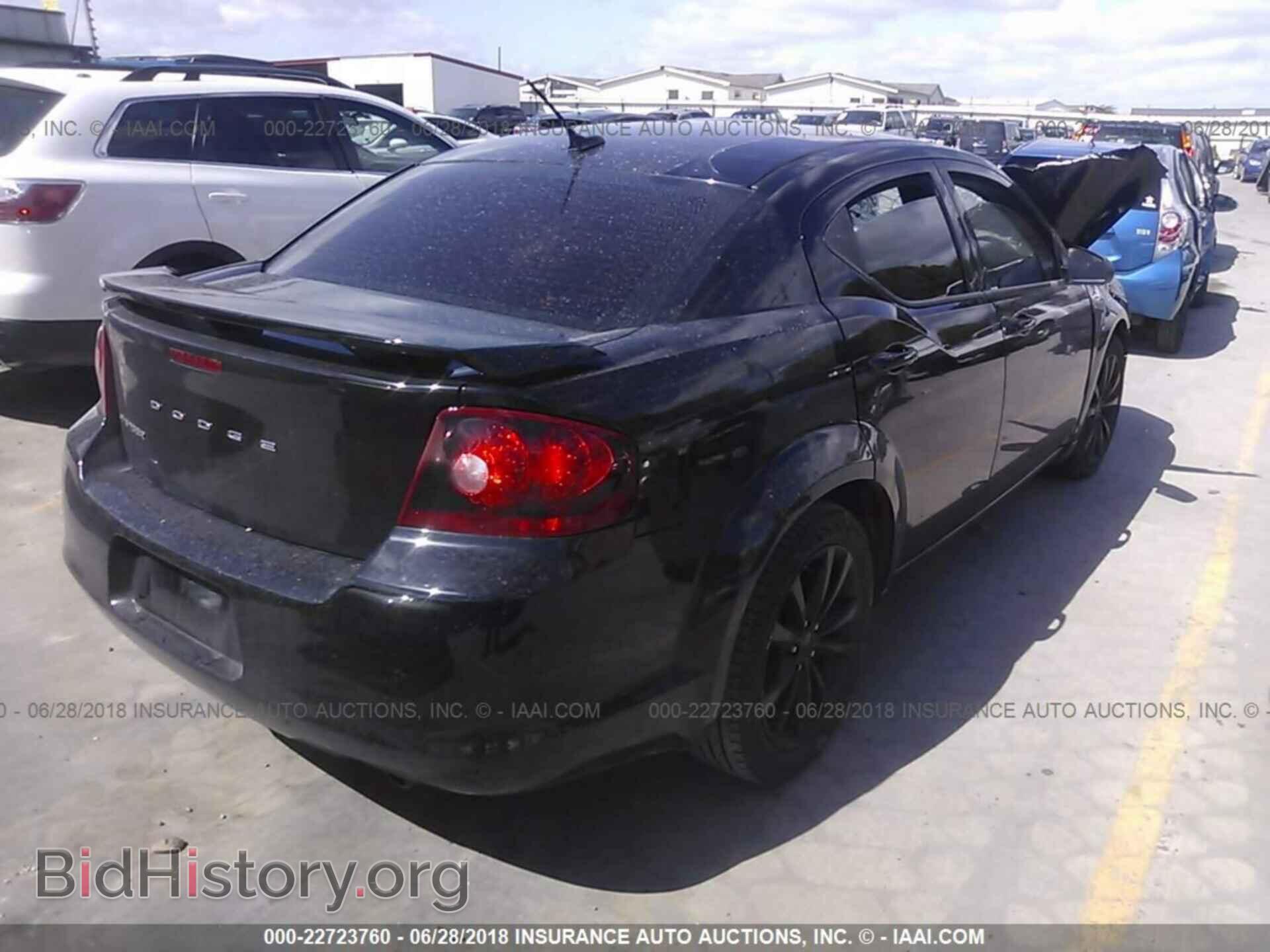 2013 Dodge Avenger - VIN: 1C3CDZAG4DN748314 - Фото 4
