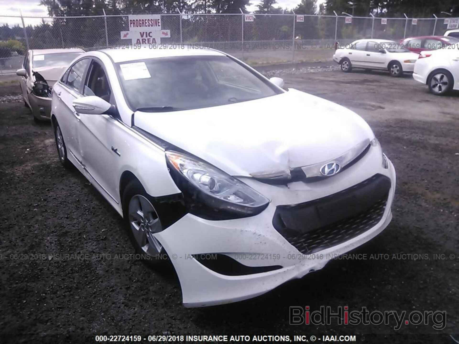 Photo KMHEC4A47CA046067 - Hyundai Sonata 2012