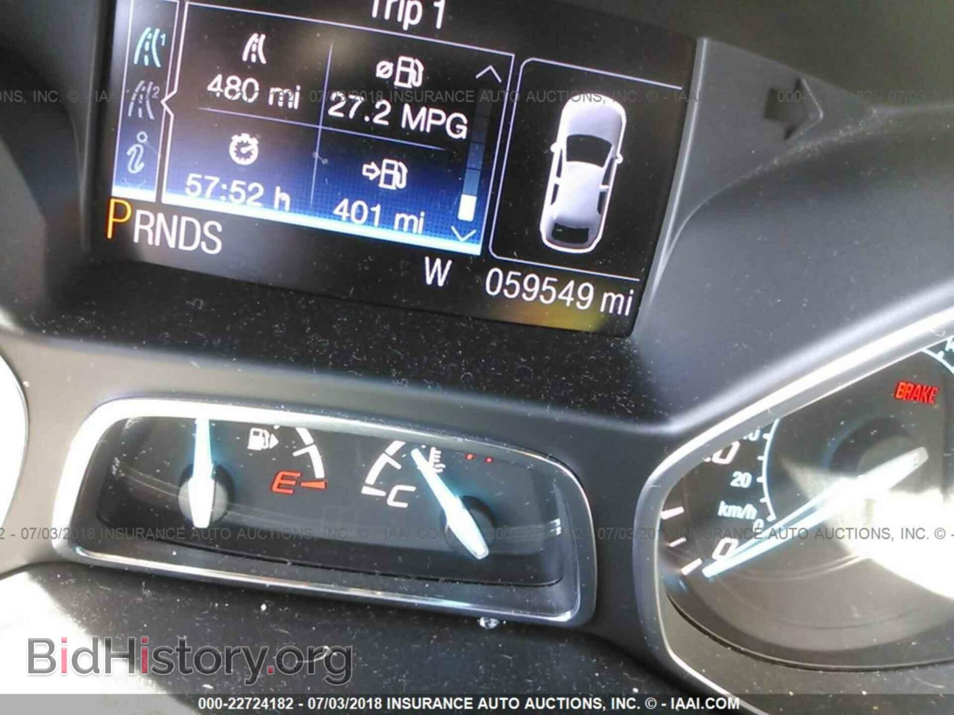 2014 Ford Escape - VIN: 1FMCU0GX4EUB72838 - Фото 7