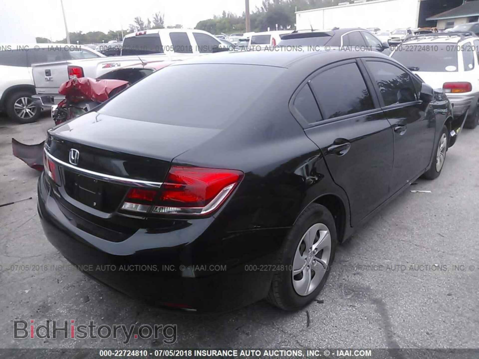 2013 Honda Civic - VIN: 19XFB2F59DE069236 - Фото 4