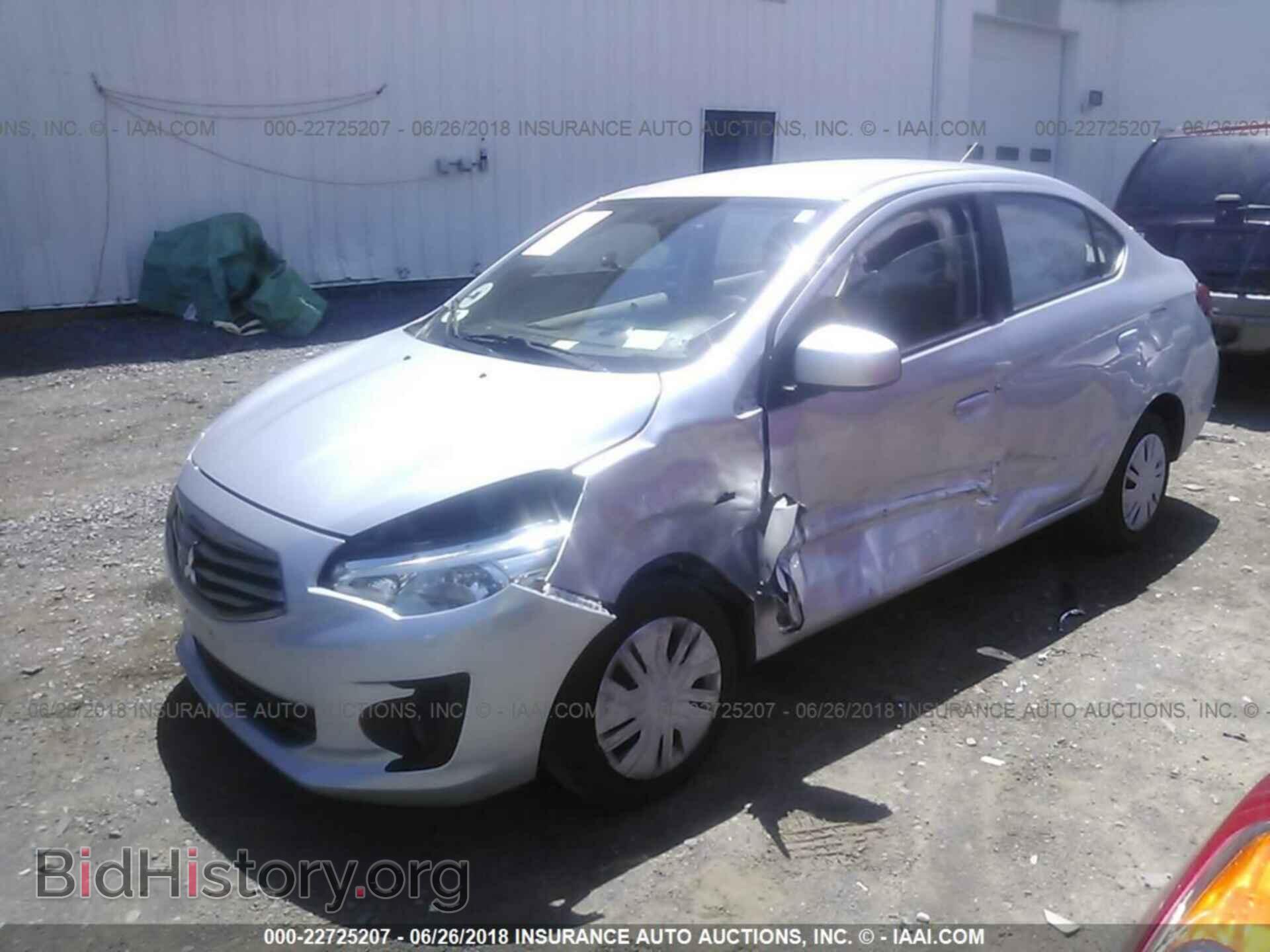 2017 Mitsubishi Mirage - VIN: ML32F3FJ6HHF07836 - Фото 2