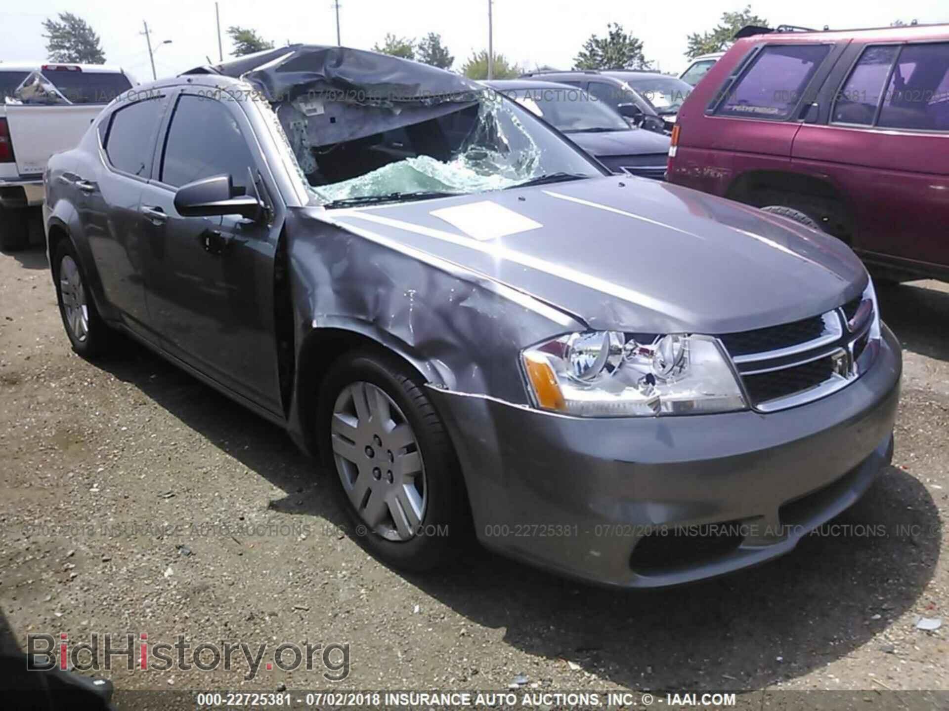 Photo 1C3CDZAB0CN200636 - Dodge Avenger 2012