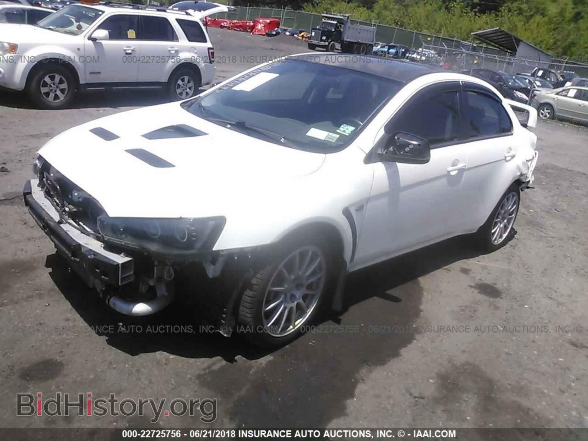 2014 Mitsubishi Lancer - VIN: JA32W8FVXEU012759 - Фото 2