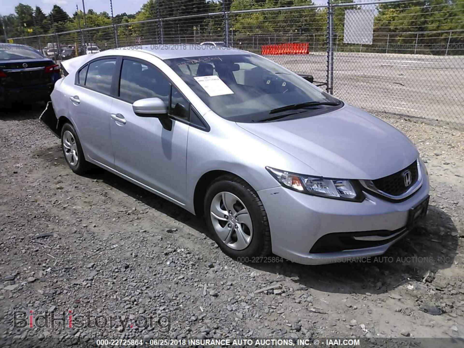 Фотография 2HGFB2E58EH545467 - Honda Civic 2014
