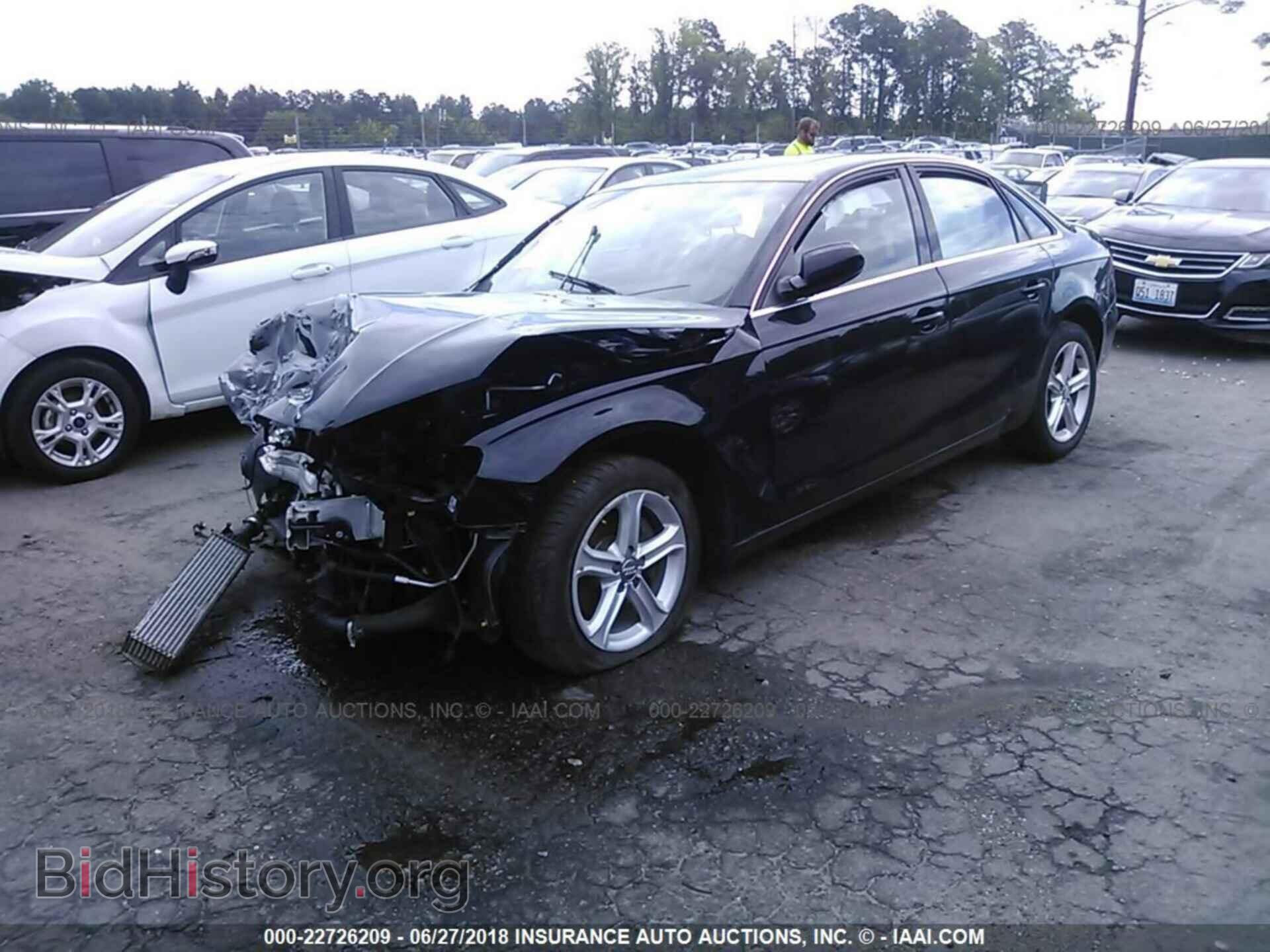 2013 Audi A4 - VIN: WAUAFAFL8DN029066 - Фото 2