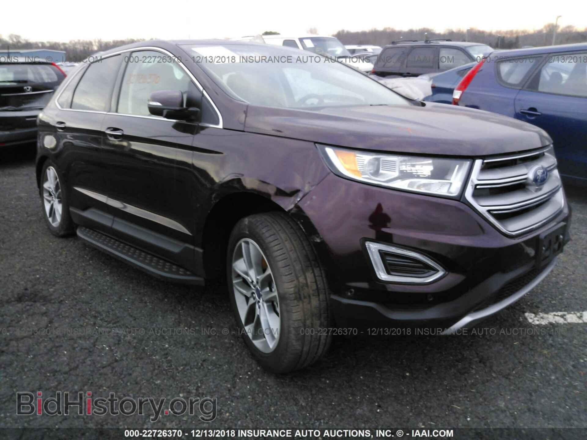 Photo 2FMPK4K8XHBC51181 - FORD EDGE 2017