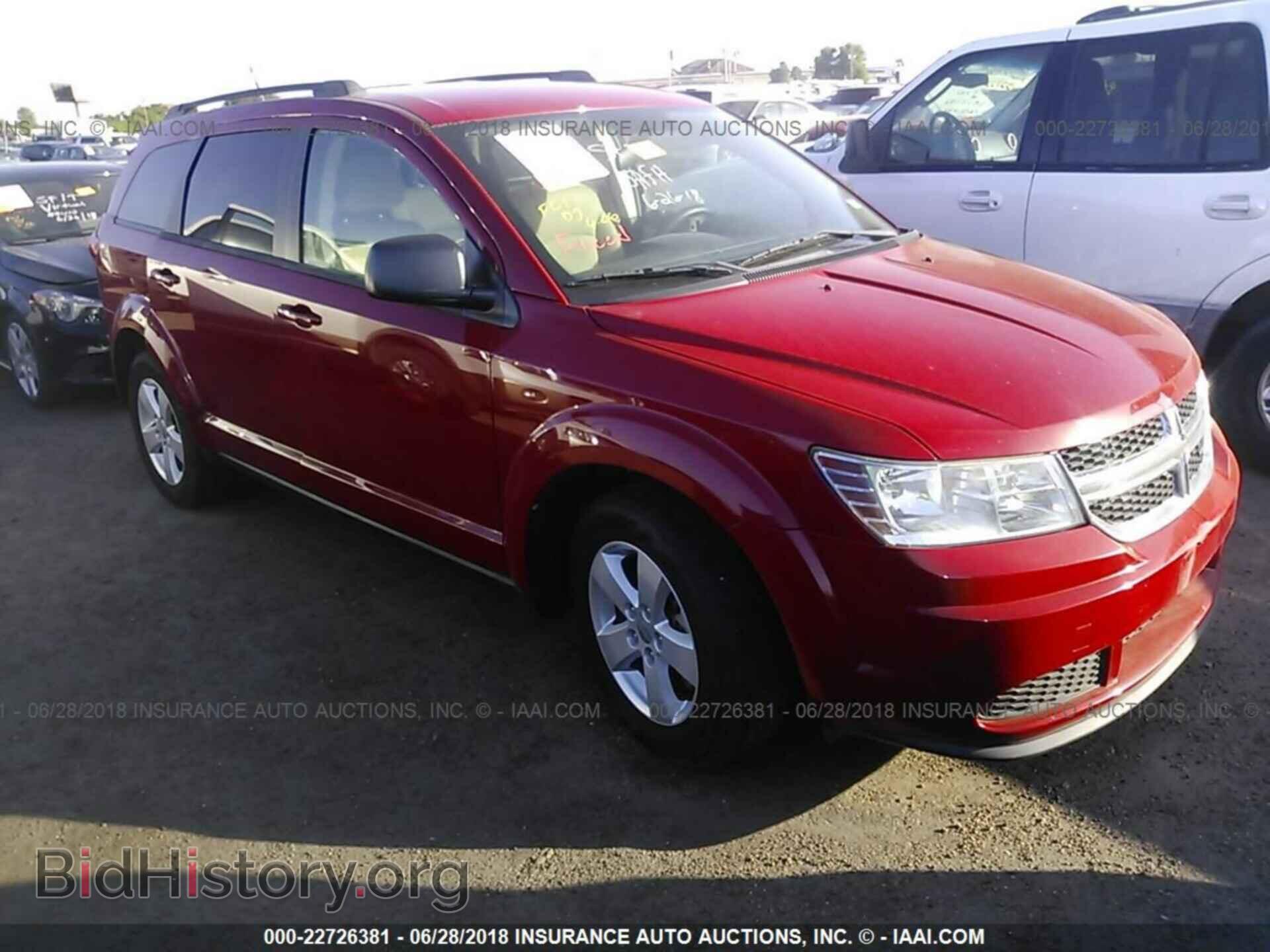 Фотография 3C4PDCAB6DT537405 - Dodge Journey 2013