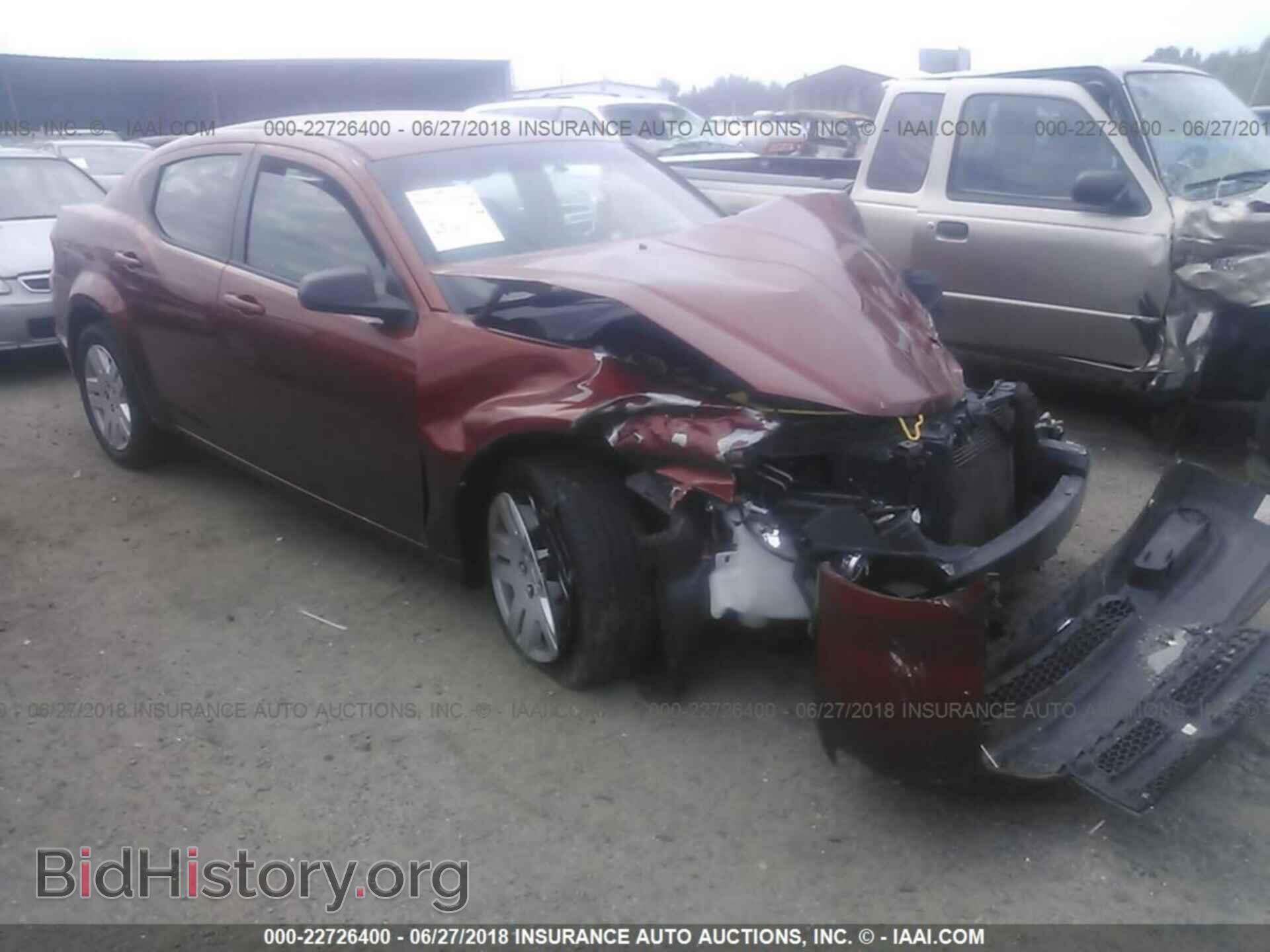 Photo 1C3CDZAB9CN182833 - Dodge Avenger 2012